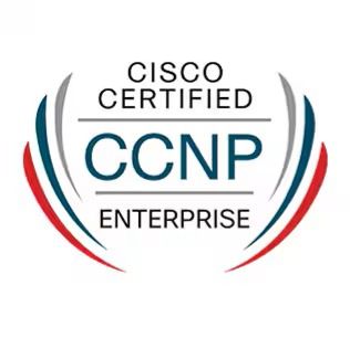 CCNP certification badge